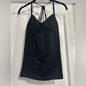 Athleta Black Strappy Tank Top‎